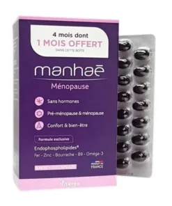 Manhae Menopause Nutrisante 120 viên - Viên uống cân bằng nội tiết