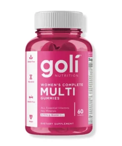 Goli Nutrition Women's Complete Multi Gummies 60 viên - Kẹo dẻo vitamin tổng hợp cho phụ nữ