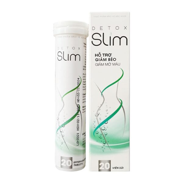 Detox Slim tuýp 20 viên