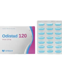 Odistad 120 Stellapharm 2 vỉ x 21 viên - Thuốc điều trị béo phì