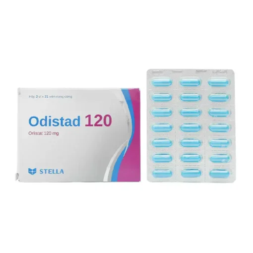 Odistad 120 Stellapharm 2 vỉ x 21 viên - Thuốc điều trị béo phì