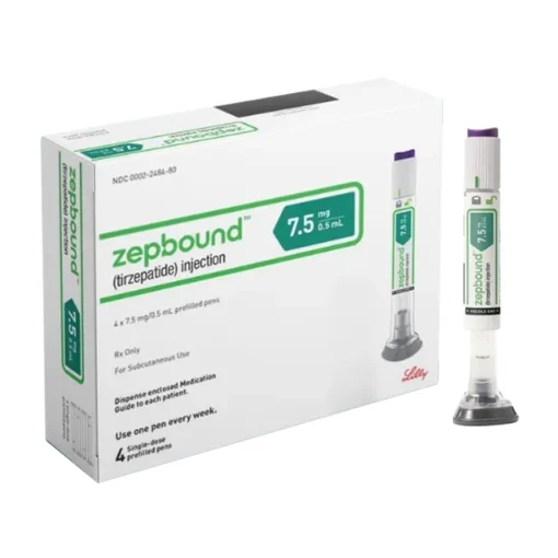 Zepbound 7.5mg/0.5ml Lilly 4 bút - Bút tiêm giảm cân